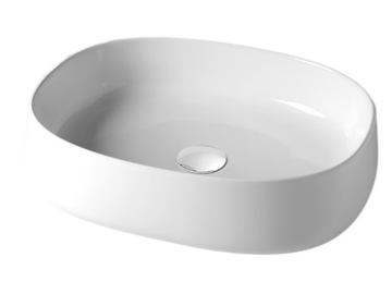 PADDLE - Countertop oval ceramic washbasin by Olympia Ceramica - view 2